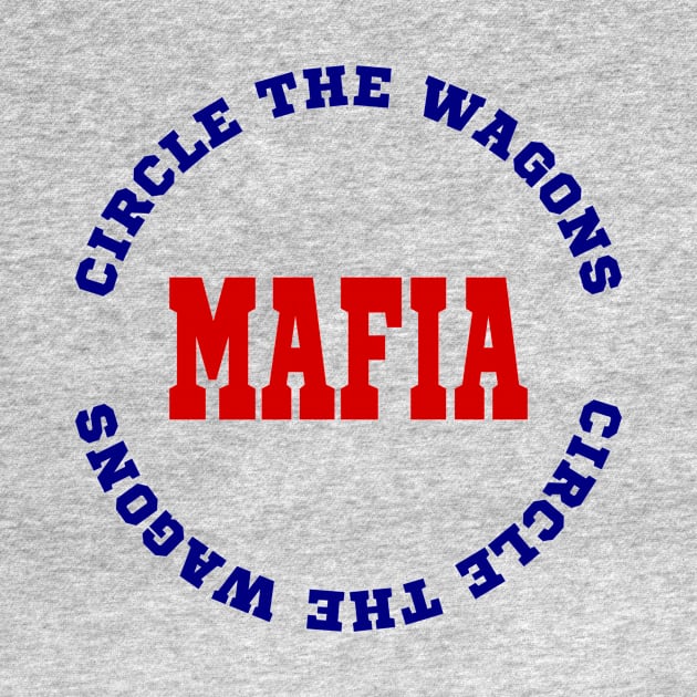 Buffalo Football Circle the Wagons Mafia by LaurenElin